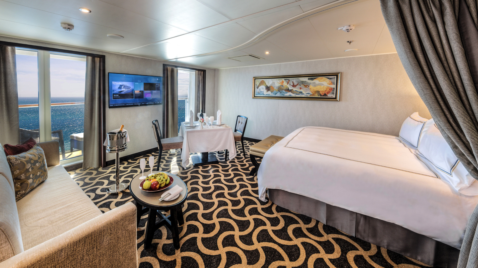 The perfect relaxing retreat to the lavish Genting Dream’s Palace Deluxe Suite 